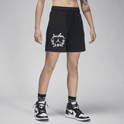 Jordan Brooklyn Fleece Women's Graphic Shorts. Nike IN Jordan Brooklyn Fleece Women's Graphic Shorts. Nike IN